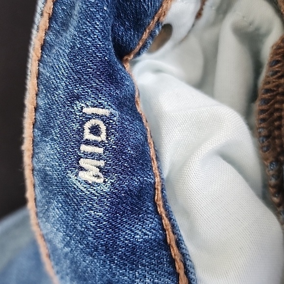 American Eagle Midi Bermuda Shorts Sz 0 - Picture 6 of 7